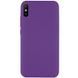 Захисний чохол Liquid Case Full Cover для Xiaomi Redmi 9A Фіолетовий