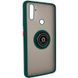 Защитный чехол Ring Buttons для Realme C3 / 5S Зеленый