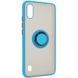 Защитный чехол Ring Buttons для ZTE Blade A5 2020 Голубой