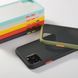 Захисний чохол Сolor Buttons для iPhone 12 Pro Max Чорний
