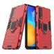 Захисний чохол Strong Guard Ring для Huawei P Smart 2021 Червоний
