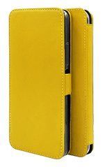 Чехол из натуральной кожи Genuine Leather PRO для Meizu M3 Note Желтый