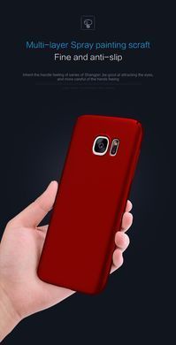 Защитный чехол Pudini Rubber Full Body для Samsung G930F Galaxy S7 Красный