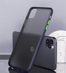 Захисний чохол Сolor Buttons для iPhone 12 Pro Max Синій