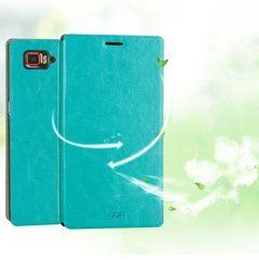 Чехол-книжка MOFI для Lenovo K920 Бирюзовый