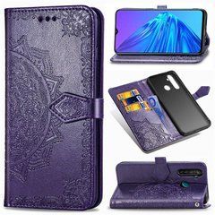 Чехол-книжка Art Book для Realme 5 Pro Фиолетовый