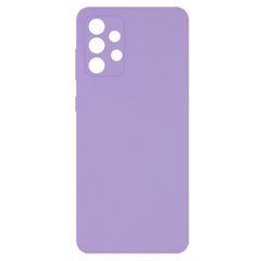 Защитный чехол Liquid Case Full Camera для Samsung A325F Galaxy A32 4G Сиреневый