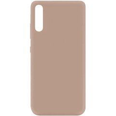 Защитный чехол Liquid Case Full Cover для Huawei P Smart S / Y8p Бежевый