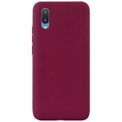 Защитный чехол Liquid Case Full Cover для Samsung A022F Galaxy A02 Малиновый