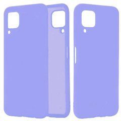 Захисний чохол Liquid Case Full Cover для Samsung A125F Galaxy A12 / A127F Galaxy A12 Nacho / Galaxy A12s / Galaxy M12 Бузковий