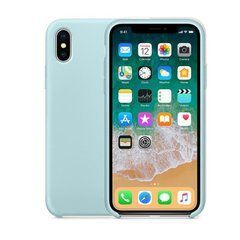 Защитный чехол Original Liquid Case для iPhone 10 (X) / iPhone XS Голубой