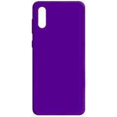 Защитный чехол TPU Softon для Samsung A022F Galaxy A02 Фиолетовый