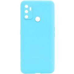 Защитный TPU чехол Softon Full Camera для Oppo A53 / A32 / A33 Голубой