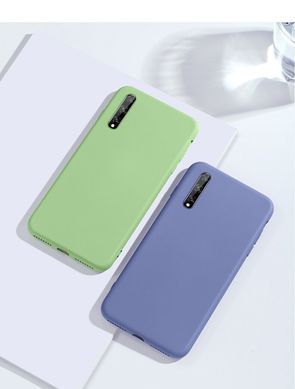Защитный чехол Liquid Case Full Cover для Huawei P Smart S / Y8p Синий