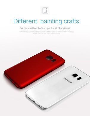Защитный чехол Pudini Rubber Full Body для Samsung G930F Galaxy S7 Красный