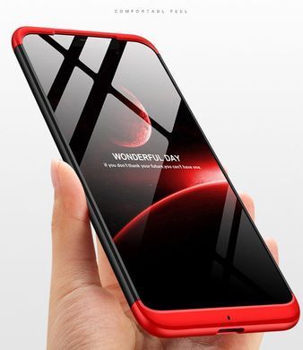 Защитный чехол GKK Full 360 для Xiaomi Pocophone F1 Красный
