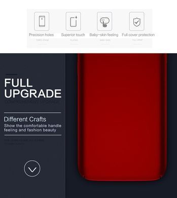 Защитный чехол Pudini Rubber Full Body для Samsung G930F Galaxy S7 Красный