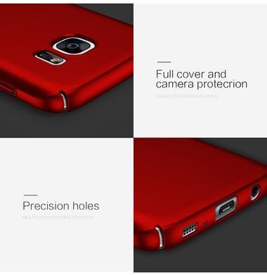 Защитный чехол Pudini Rubber Full Body для Samsung G930F Galaxy S7 Красный