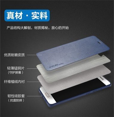 Чохол-книжка X-level FIB Color для iPhone 5 / iPhone 5S / iPhone SE Золотий