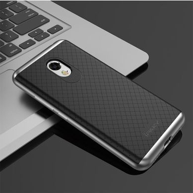 Ударопрочный чехол iPaky TPU+PC для Meizu M5 Черный / Золотистый