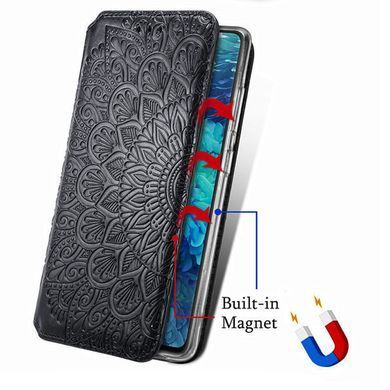 Чехол-книжка Flower Book для Samsung A315F Galaxy A31 Черный