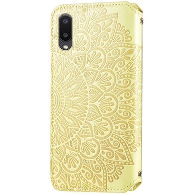 Чехол-книжка Flower Book для Samsung A022F Galaxy A02 Желтый