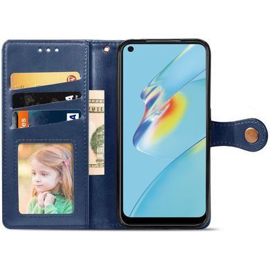 Чохол-книжка Polera Book для Oppo A74 4G Синій