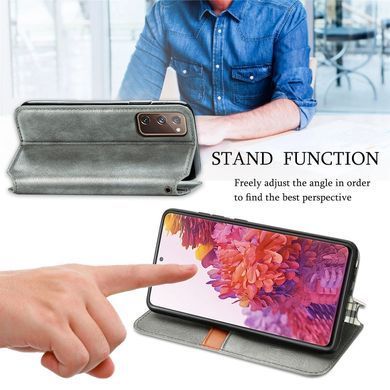 Чохол-книжка Tessero Book для Samsung Galaxy S20 FE / S20 FE 5G Сірий