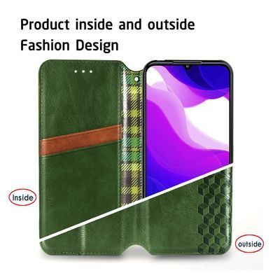 Чохол-книжка Tessero Book для Xiaomi Mi 10 Lite Зелений
