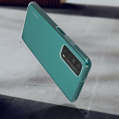 TPU чохол Strong Clear 0,5mm для Huawei P Smart 2021 Прозорий