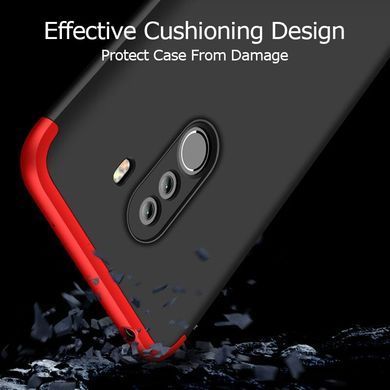 Защитный чехол GKK Full 360 для Xiaomi Pocophone F1 Красный