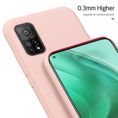 Защитный чехол Liquid Case Full Cover для Xiaomi Mi 10T / Mi 10T Pro Розовый