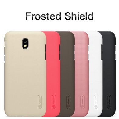 Захисний чохол Nillkin Frosted Shield для Samsung J330 Galaxy J3 2017 Червоний