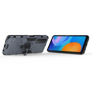 Защитный чехол Strong Guard Ring для Huawei P Smart 2021 Navy