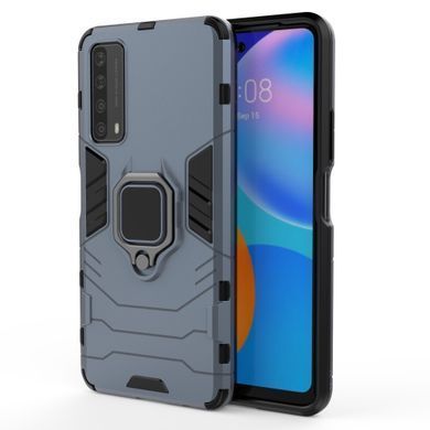 Защитный чехол Strong Guard Ring для Huawei P Smart 2021 Navy