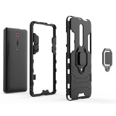 Защитный чехол Strong Guard Ring для Xiaomi Redmi K20 / K20 Pro / Mi 9T / Mi 9T Pro Navy