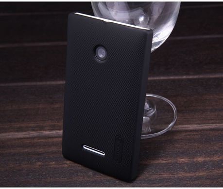 Захисний чохол Nillkin Frosted Shield для Microsoft Lumia 435 Чорний