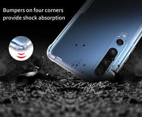 TPU чехол Nillkin Nature для Xiaomi Mi 10 / Mi 10 Pro Прозрачный