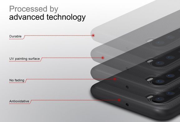 Захисний чохол Nillkin Frosted Shield для OnePlus Nord Чорний