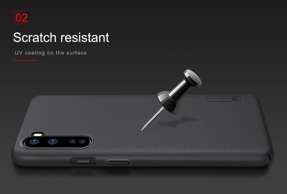 Захисний чохол Nillkin Frosted Shield для OnePlus Nord Чорний