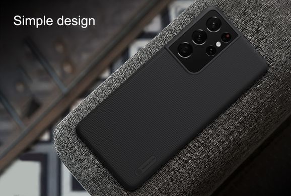 Защитный чехол Nillkin Frosted Shield для Samsung Galaxy S21 Ultra Черный