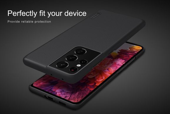 Защитный чехол Nillkin Frosted Shield для Samsung Galaxy S21 Ultra Черный