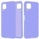Защитный чехол Liquid Case Full Cover для Samsung A125F Galaxy A12 / A127F Galaxy A12 Nacho / Galaxy A12s / Galaxy M12 Сиреневый