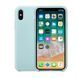 Защитный чехол Original Liquid Case для iPhone 10 (X) / iPhone XS Голубой