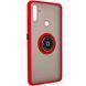 Защитный чехол Ring Buttons для Realme C3 / 5S Красный