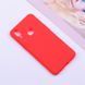 Захисний чохол TPU Matte для Samsung A107F Galaxy A10S / M017F Galaxy M01s Червоний
