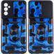 Защитный чехол Camo Ring Lock для Samsung Galaxy M23 5G / M13 4G Синий