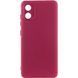 Захисний чохол Lakshmi Case Full Camera для Motorola Moto E13 Бордовий