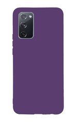 Захисний чохол Liquid Case Full Cover для Samsung Galaxy S20 FE / S20 FE 5G Фіолетовий