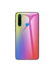 Защитный чехол Knitin Carbon для Xiaomi Redmi Note 8 / Note 8 2021 Фиолетовый